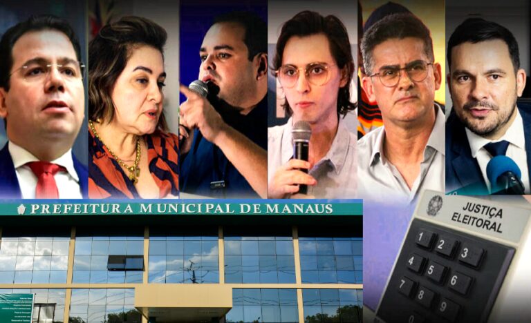 Seis pré-candidatos a prefeitura de Manaus estão confirmados para as eleições
